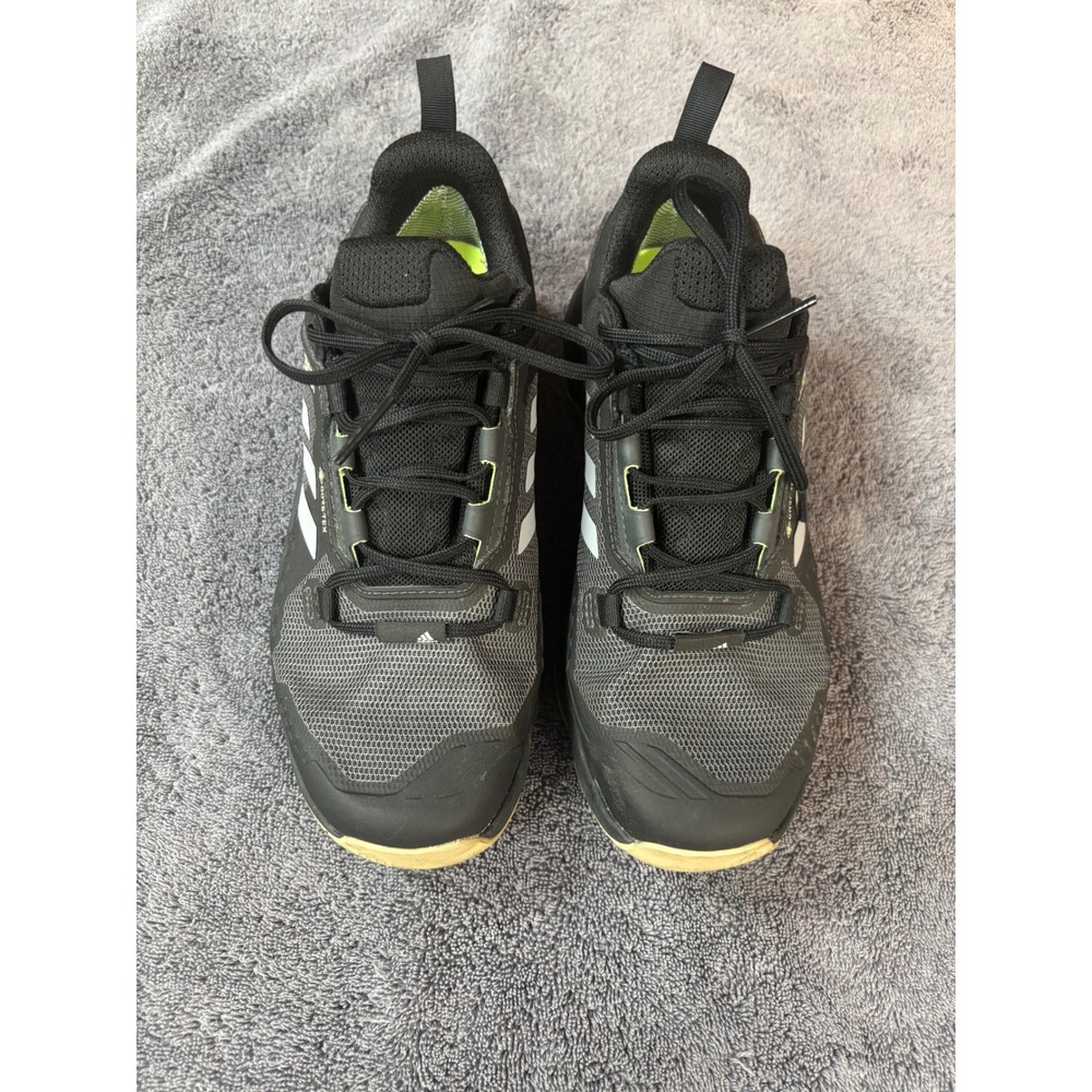Adidas Terrex Swift R3 Gore-Tex Hiking Shoes Black Grey Women 7.5 FW2770
